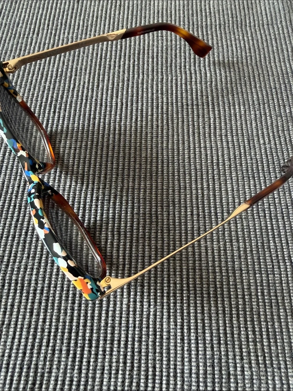 Fendi Gold and Brown Sunglasses